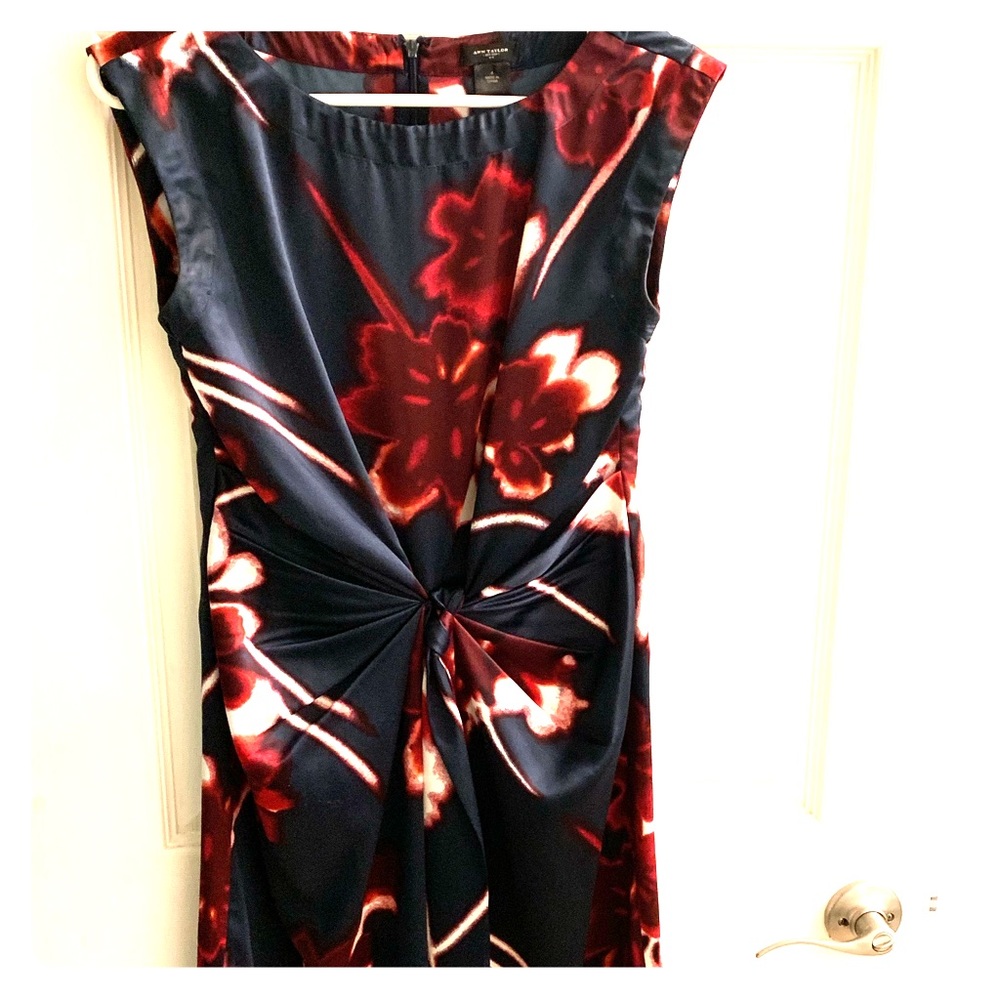 Sleeveless Midi Ann Taylor Dress